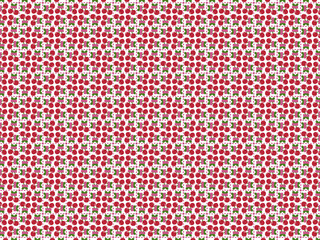 vector pattern with cherry 