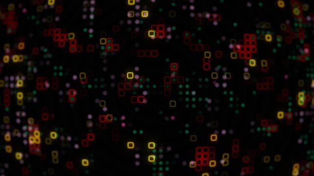 abstract binary code background