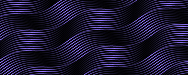 Dynamic purple abstract vector background with diagonal stripes. Trendy classic colors. 3D business presentation banner cover. Fast-moving soft dot shadows. Vector illustration.