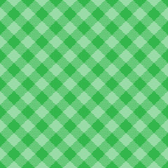 seamless plaid in mint and sage greens with tan and cream accents. Clean diagonal lattice checks...