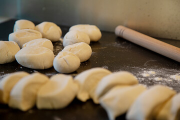 Dough made for cooking pastries