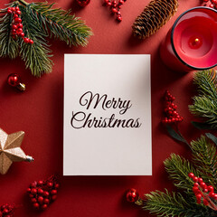 christmas greeting card