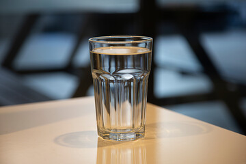 Glass of water