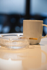 Coffee and cigarette