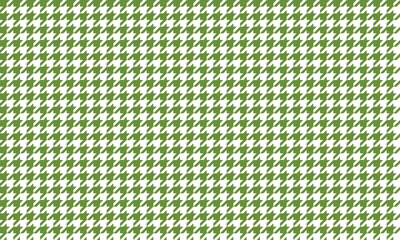 Houndstooth Pattern Design in Dark Red, Straw and Dark Sage