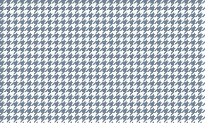 Houndstooth Pattern Design in Light Blue Grey, Reddish Brown and Dark Hot Pink