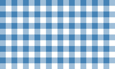 Checkered Buffalo Pattern Design in Aqua Marine, Burnt Sienna and Terracotta