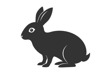 Obraz premium vector illustration of a rabbit