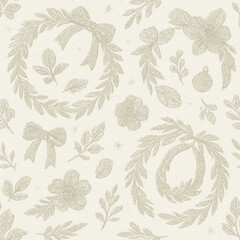 seamless christmas pattern