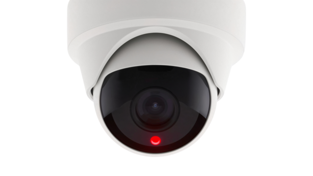 CCTV Camera Isolated on Transparent Background PNG