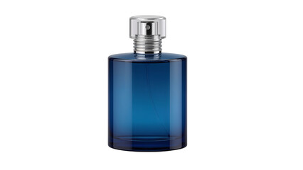 Blue Perfume Bottle - Isolated on Transparent Background PNG
