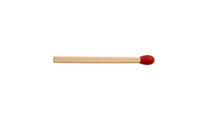 Wooden Matchstick - Isolated on Transparent Background PNG