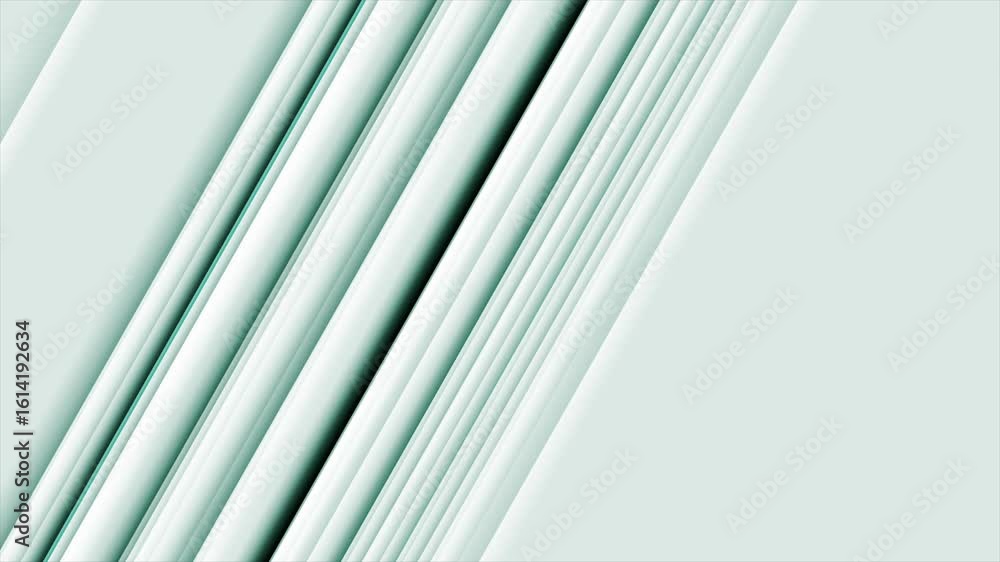 Aufkleber light blue geometric tech background with minimal stripes and lines. seamless looping concept motion