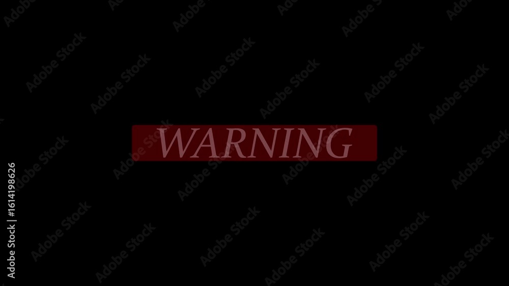 Poster data hacked warning attention icon animation cyber attack malware hacked privacy data being hacked. 