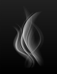 Abstract Smoke Effect to Enhance Visual Design and Media Applications