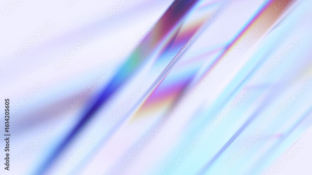 Poster abstract animation, soft background with color dispersion effect, 4k seamless looping video, 3d rend