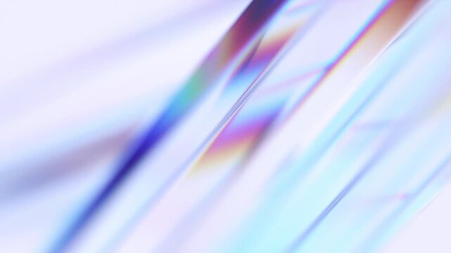 Abstract animation, soft background with color dispersion effect, 4k seamless looping video, 3d render