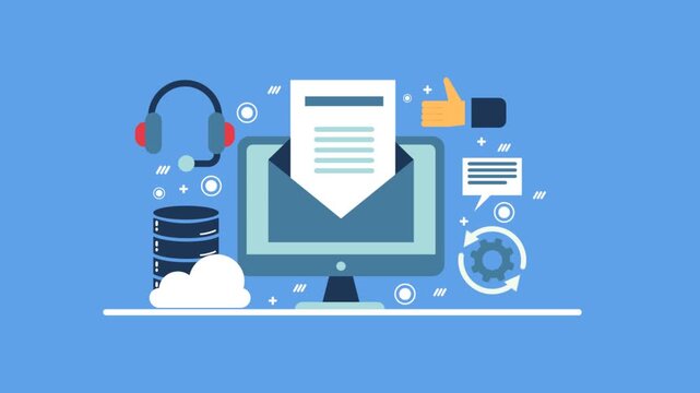 Customer Support and Communication Automation with Data Management and Online Feedback