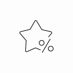 vip discount icon sign vector