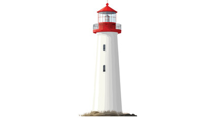 Summer Lighthouse Element Transparent Background