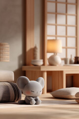 digital pets with haptic feedback replace real animals creating cozy and inviting atmosphere
