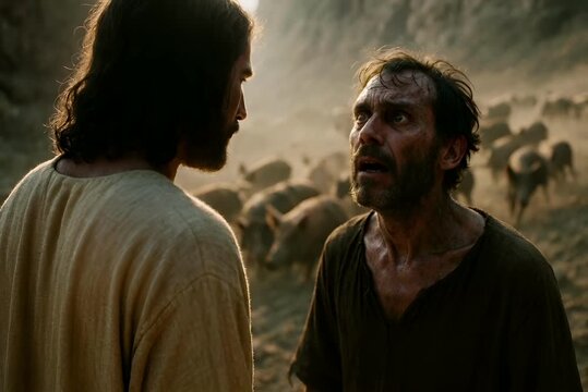 Jesus Casts Out Legions of Demons, A Powerful Miracle of Deliverance