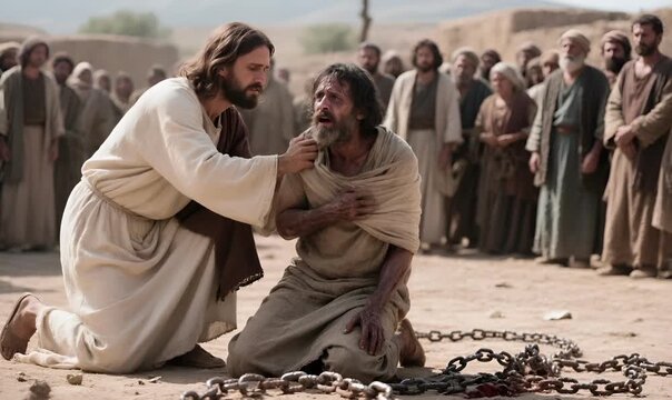 Jesus Casts Out Legions of Demons, A Powerful Miracle of Deliverance