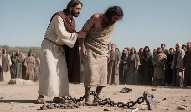 Jesus Casts Out Legions of Demons, A Powerful Miracle of Deliverance