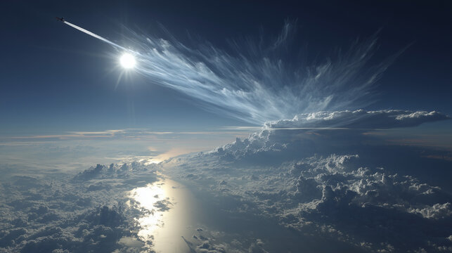Stratospheric Aerosol Injection by a High-Altitude Aircraft for Geoengineering