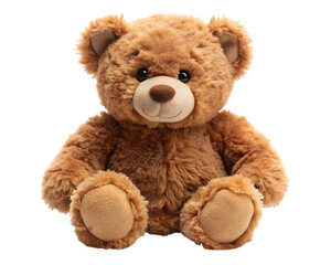 Soft Brown Teddy Bear Sitting Toy for Kids