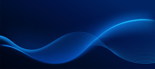 Technology digital data flow background, modern tech banner, corporate business concept, hi-tech abstract background  for presentation business or tech event poster EPS 10
