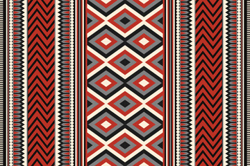 Ethnic geometric seamless pattern abstract pattern vector design for all types of printing and Textiles	