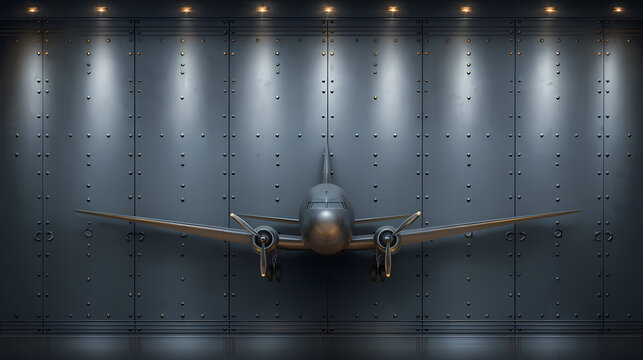 Steel plane with recessed seam array