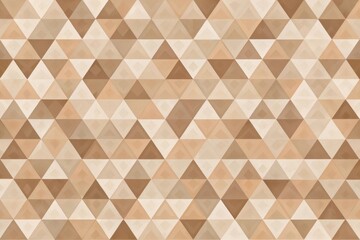 Abstract Brown Triangular Geometric Pattern Design, Ideal for Versatile Applications in Decoration and Design Projects