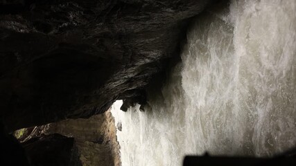 Partnach Gorge in Garmisch-Partenkirchen, in Bavaria, Germany
