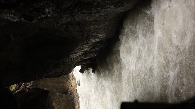 Partnach Gorge in Garmisch-Partenkirchen, in Bavaria, Germany
