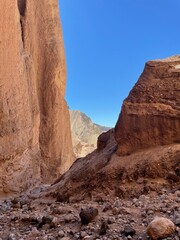 Fototapeta premium A Hike in Death Valley