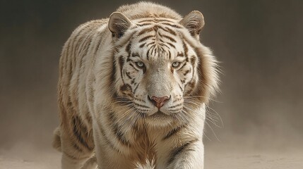Giant White Tiger Portrait/巨大白虎の肖像7