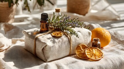 natural skincare brand concept package design
