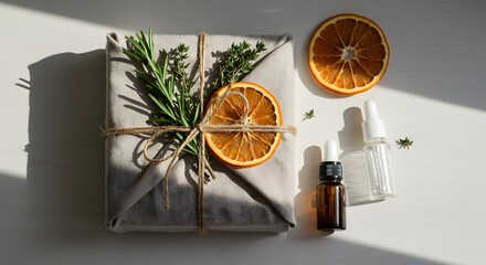 natural skincare brand concept package design