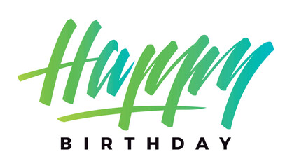 Happy birthday logo collection