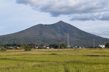 Fototapeta premium 筑波山 茨城県つくば市 ／ 日本百名山、日本百景、関東の富士見百景、日本の地質百選に選定されている、標高877mの筑波山です。男体山と女体山の２つの峰を持ち、古くから信仰の山として栄えてきました。
