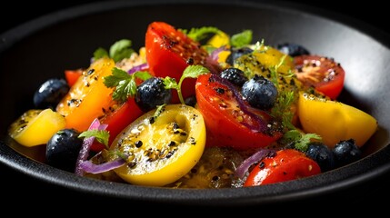 fresh vegetable salad