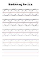 Handwriting Practice Sheets for Kids – Prewriting Tracing Lines, Curves, Patterns, Spirals, Triangles, Square's, zigzag, hexagonal , circles, opals, etc. for Fine Motor Skills Development.