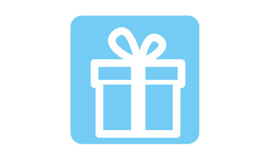 vector gift box icon