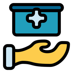 Delivery box icon