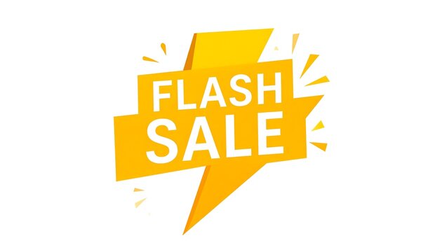 Flash sale banner