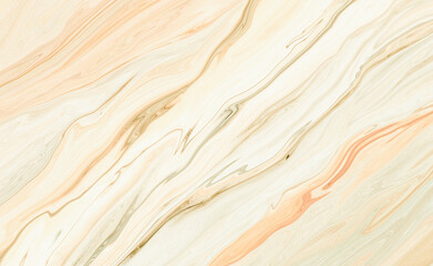Marble wall white brown pattern ink swirl yellow green graphic background abstract light elegant...
