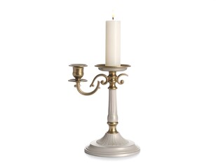Elegant candle holder, single candle