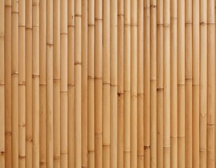 Fototapeta premium Close-up bamboo wall paneling